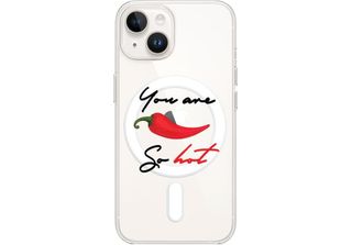 Custodia Per Iphone 13 Con Magsafe Silicone Flexi, Chilli Pepper
