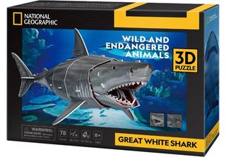 Cubic Fun Puzzle 3D Squalo Bianco 10984