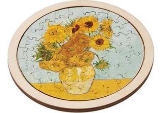 Fridolin Puzzle Arte Vincent Van Gogh Girasoli Cartone