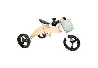Small Foot - Triciclo Da Allenamento In Legno Balance Bike 2In1 Saliege Club