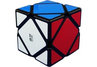 Qiyi Skewb Qicheng Bordess Cube Trasparente Trasparente Taglia Unica