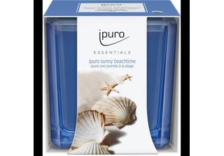 Ipuro Duftkerze Sunny Beachtime Blau Sunny Beach