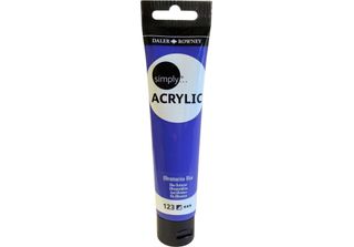 Daler Rowney Simply Acrylic Paint Ultramarine 75 Ml 1 Pz