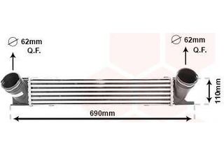 Intercooler Van Wezel