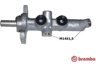 Brembo M 83 020 - Pompa Freno Oe 4720109070 Per Corolla (E11), Corolla (E12), C…