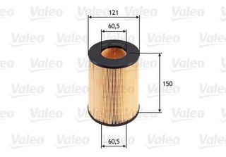 Valeo 585659 - Filtro Aria Oe 1660940004 Per Classe A (W168), Vaneo (414)