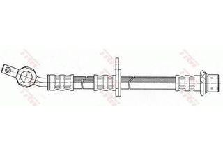 Trw PHD374 - Oe 90947 02F61 Bremsschlauch FüR (T21), (T19), Carina E (T19), Cam…