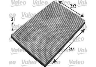 Valeo 698744 - Filtro Aria Abitacolo Oe 1688300118 Per Classe A (W168), Vaneo (…