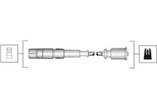Magneti Marelli 941318111285 - Set Di Cavi Candela Oe 112 150 03 18 Per Classe …
