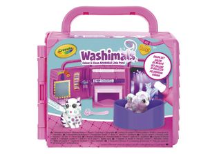 Crayola - Mini Set Da Gioco Peluqueria Canina Washimals Crayola