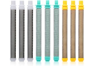 Rosfix 3 Filtri A Dito Bianchi Da 60 Maglie Per Spruzzatori Di Vernice + 3 Filt…
