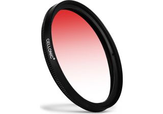 Cellonic Filtro Gradiente Colore Rosso Compatibile Con