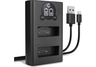 Cellonic Caricatore Doppio BLS-5 BLS-50 BLS-1 Smart E Veloce Compatibile Con Ca…