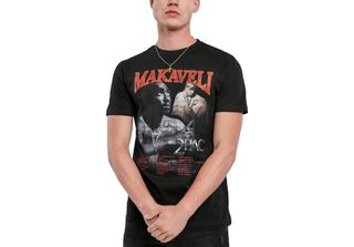 Camicia Merchcode - 2PAC Tupac Makaveli Nero - M
