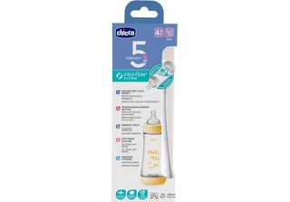 Chicco Babyflasche Perfect5 4 Chicco Babyflasche Perfect 4M+ 300Ml Silikon Neut…