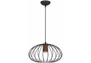 Milagro Meridiano Lampadario A Sospensione MLP7959 Nero / Marrone