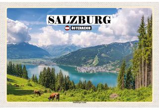 Vianmo Insegna In Legno 20X30 Cm ÖSterreich Salzburger Land Natur