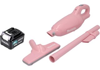 Makita Cl 108 FDM1P Aspiratore A Batteria 12 V Max. 0,6 L Rosa + 1X Batteria Ri…