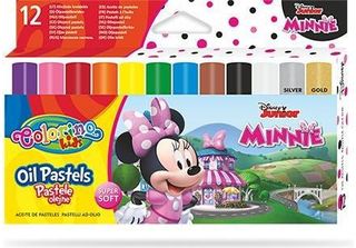 Pastelli A Olio 12 Colori Minnie Colorino