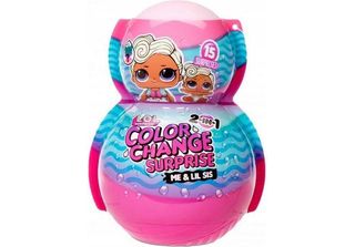 Mga - Bambole Moda Lol Surprise 2 In 1 Con Cambio Di Colore E Lil Sis