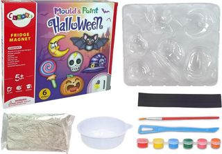 Zestaw Diy Halloween Magnesy Odlewy Gipsowe Dynia