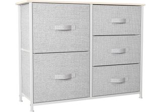 Yitahome Comò Tessile A 5 Cassetti Per La Camera Da Letto FTBFSD-0005-E