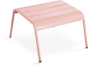 Poggiapiedi In Metallo Rosa - Oviala Palavas