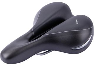Contec Sattel Elliptic+ Trekking, Dam. Schw/Sil.