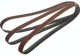 Wolfcraft Wolfcraft 3 Nastri Abrasivi Tessili 40, 80, 120 1869000