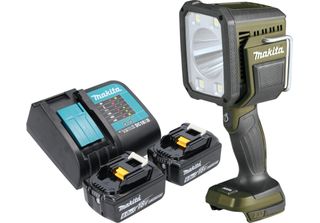 Makita Dml 812 Sg Faretto Portatile A Batteria 18 V 1250 Lm Led Verde Oliva Avv…