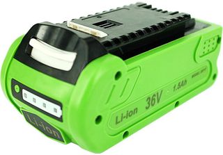 Batteria Powersmart 2500Mah 36V Per Greenworks G40 TD35 TLK2X TLK4 TM55 G40AB G…