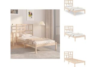 Vidaxl Letto In Legno Massiccio 90X190 Cm - Letti & Reti