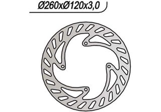 Disco Freno Anteriore Ng Lato Sinistro 4 Fori Da 8,5Mm Per Betamotor