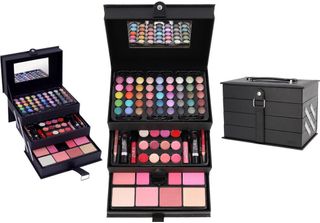 Astuccio Per Cosmetici Zmile Vegan Tiered Black Cosmetic Case - 4038432014452