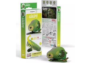 Eugy Il Pappagallo Kakapo. Eco Puzzle 3D