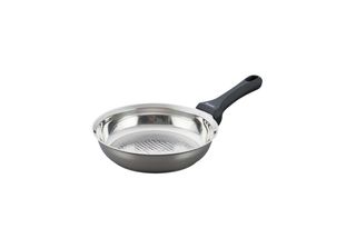 Padella Kelomat Grillmeister Ø28 Cm Griglia In Acciaio Inox Base A Nido D'ape I…
