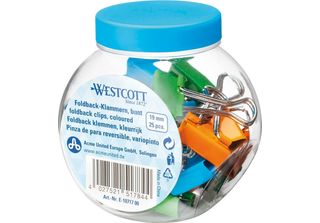 Westcott E-10717 00 25 Westcott Foldbackklammern