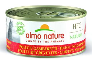 Almo Nature Hfc Natural Huhn & Garnelen 150Gx24