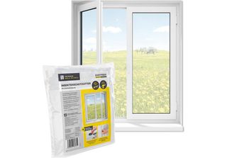 Zanzariera Easymaxx Insect Protect - Per Finestre Fino A 110X130 Cm - Velcro