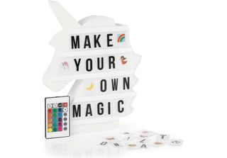 Easymaxx Lightbox Led Unicorno - 173 Lettere E 150 Moodji