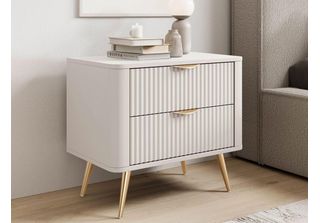 Comodino Cartage - Beige