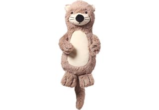 Babyono Otter Maggie Otter Peluche Con Sonaglio, Beige-Marrone