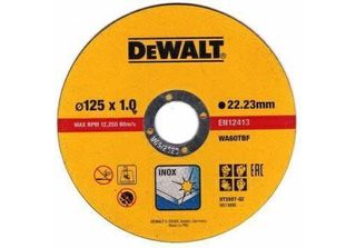 Disco Dewalt Metall 125X1.0Mm /10Pz Scatola Di Metallo
