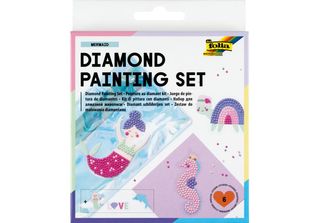 Folia 31801 Folia Diamond Painting Mermaid Mehrfarbig