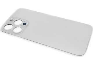 RüCkwand-HüLle Per Iphone 13 Pro A2483 A2638 Big Hole Silber