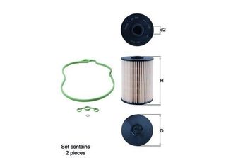 Filtro Carburante Mahle