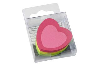 Info Notes In-5840-39 Info Note Adesive A Forma Di Cuore 50X50Mm 225 Fogli