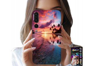 Custodia Per Huawei P20 Plus - Spiaggia Vacanza Isola Bella Vista + Filmato
