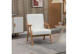 Homcom Homcom Poltrona Imbottita Con Braccioli 839-591V00