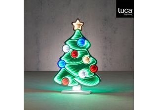 Albero Di Natale A Led Luca Lighting 26X8X40 Cm